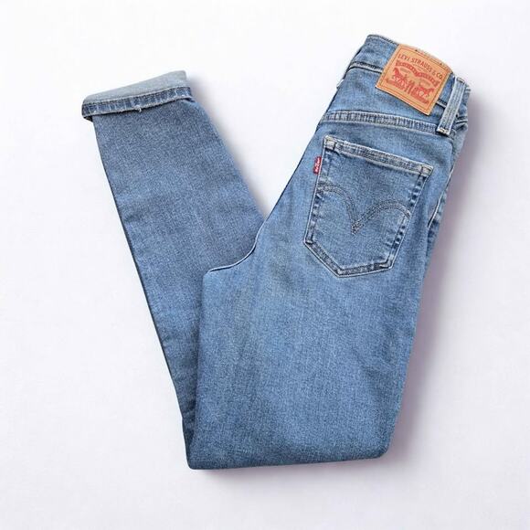 Levi's High Waisted Mom Jeans - Size 24 - Picture 2 of 5